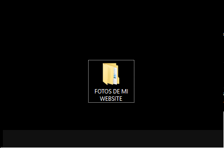 Paso 1: Crear carpeta principal de productos